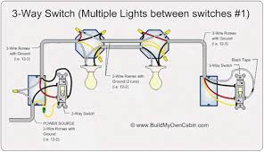 Making them at the proper place is a little more difficult, but still within the capabilities of most homeowners, if someone shows them how. 3 Way Switch Multi Light Wiring Diragram 110volt Light Switch Wiring 3 Way Switch Wiring Three Way Switch