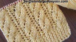 329 Serifenin Orgu Dunyasi Youtube Orgu Orgu Desenleri Dikis Ornegi