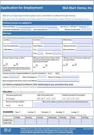 Walmart Employment Application Form Download Walmart Job Application Form In 2020 Employment Application Employment Form Job Application