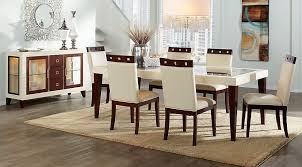 Rooms To Go Dining Room Unique Sofia Vergara Savona Ivory 5 Pc Rectangle Dining Room With Set Ruang Keluarga Furnitur Ruang Makan Desain Interior