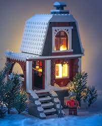 Pin By Jennifer Derrick On Lego Buildings Lego Winter Lego Christmas Lego Christmas Village