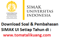 Soal Pembahasan Simak Ui 2013 2020 Pdf