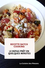 Recette Batch Cooking Le Taboule Aux Saveurs De Couscous La Cuisine Des Pinsons Recette Idee Recette Rapide Recette Fraicheur