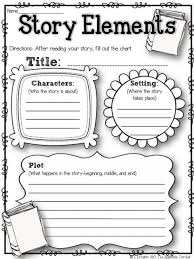 7 2nd Grade Story Elements Worksheet Graphic Organizers First Grade Reading Story Elements Worksheet