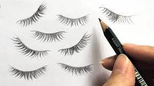 Now draw the lower eyelashes. How To Draw Eyelashes Practice With Me Youtube