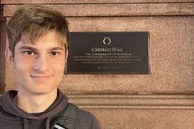 Wolfson Student Performs at Carnegie Hall
