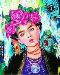 190 Art Times Three...Simon, Diego and Frida ideas