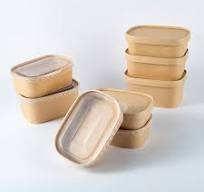 Rectangle Paper Bowls | Bioleader® Kraft Paper Bowls ...