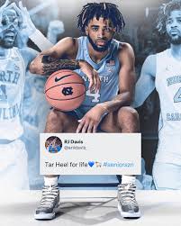 RJ Davis ha annunciato che tornerà per la sua stagione senior all'UNC.  (@aridavis_) Averaged 16.1PPG, 5.1REB, 3.2AST, 44% FG/36% 3PT.