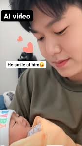 Happy daddy Ai video #highlight , #babylaugh #minkyoforever  #followersupport #LikeAndShare