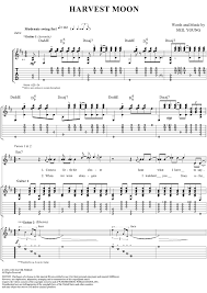 Harvest Moon Moon Sheets Harvest Moon Sheet Music