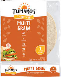 Produk susu kedelai cukup bervariasi sehingga mungkin anda sedikit kesulitan untuk memilih. 8 Multi Grain Carb Wise Wraps Tumaros