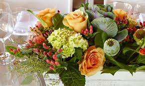 Shake up your next dinner party with fun themes that will entertain your guests and drive the food, vibe and decor of the evening. Summer Floral Arrangements Ideas For Home With Orange Flowers