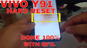 New 2019 Hard Reset Remove Pattern Lock Vivo Y91 Dengan Qfil Free Youtube