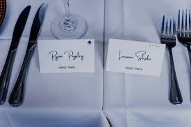 Escort cards tell guests their assigned table, and assigned seat if applicable. The Fast Simple Easy Way To Assign Guests To Tables At Your Wedding Reception Sixpence Events