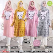Pilihan model gamis nya pun sangat beragam yang tentunya mampu menunjang penampilan kaum wanita. Baju Tunik Model Kaos Wanita Terbaru 2020 Hijabfest