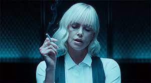 pin by sunny on atomic blonde atomic blonde atomic blonde charlize theron blonde gif