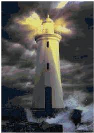 46 you will get free dmc to anchor convert chart. Lighthouse At Night Nautical Counted Cross Stitch Pattern Arts Crafts Sewing Needlework