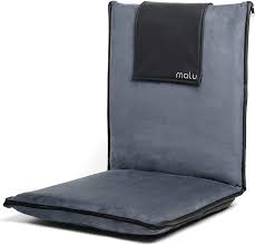 The giantex adjustable sofa is one of the most widely used floor chairs from people who enjoy watching tv, reading books and even playing games. Amazon Com Malu Luxury Padded Floor Chair With Back Support Meditation Cushion W Adjustable Fully Folding Backrest And Removable Gray Washable Cover Portable Easy Wash Nylon Bottom Vegan Leather Accents