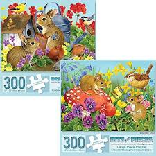 Bits And Pieces 300 Piece Puzzles Bits And Pieces Value Set Of Two 2 300 Piece Jigsaw Puzzles For Adults Each Puzzle Measures 1 In 2020 300 Pieces Jigsaw Puzzle Jigsaw Puzzles Large Puzzle Pieces