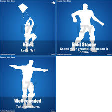 If you usually play fortnite and are jealous of all those skins, dances, and emotes of other players, whilst you can't afford any of them, try out. Fortnite V12 20 All The Leaked Skins Cosmetics And Emotes