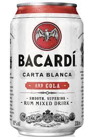 Find new and preloved barcardi items at up to 70% off retail prices. Bacardi Cola Longdrink 0 33 Liter Dose Bottleworld De