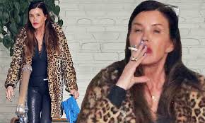 We dipped into the archives to rediscover the woman who helped define the seventies. Janice Dickinson 64 Enjoys A Smoke In Leopard Print Coat Ahead Of Her Appearance On The Bachelor Daily Mail Online