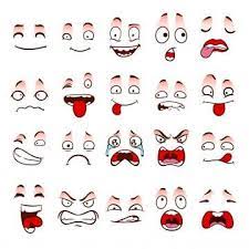 Cute Face Cartoon Expression Vector Cute Face Kawaii Png And Vector With Transparent Background For Free Download Cartoon Faces Expressions Cartoon Expression Anime Faces Expressions