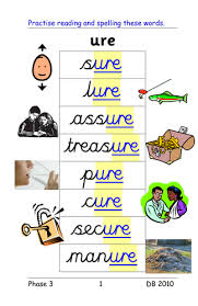 Daily 10 is a primary maths resource for teachers of years 1 to 6. Phase 3 Ure Grapheme As In Sure Treasure 4 Activities And Powerpoint Of Words Teaching Resources