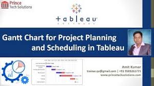Tableau Tutorial Gantt Chart For Project Planning Scheduling In Tableau Youtube