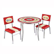 Guidecraft Retro Racers Table And Chair Set G85802 This Is An Amazon Affiliate Link Check Out This G Kids Table And Chairs Retro Table Kids Table Chair Set