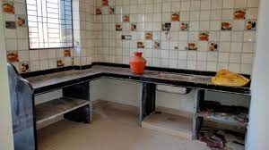 Contemporary simple kitchen design for small house. Kitchen Shelves Almira Cupboard Making Process From Cement Youtube