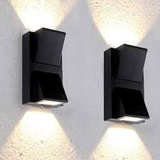 2 years number of light sources: Passica Modern Waterproof Outdoor Led Wall Light 4000k White Light 6w Up Down Wall Lamp Black Metal Matte Sconce Warm L Wall Lights Black Wall Lamps Wall Lamp