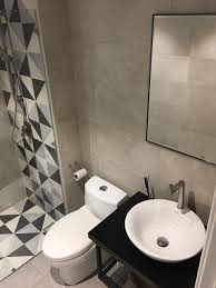 Hotel designers take extra care to ensure that their bathrooms create a calming experience for guests—which is why they're a major source of inspiration for our own homes. Guest Bathroom Design Small But Blissful Ikea Hackers
