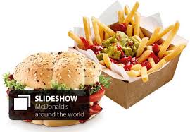 Mcdonald's is not responsible for the opinions, policies, statements or practices of any other companies, such as those that may be expressed in the web site you are entering. Slideshow Mcdonalds Menu Items Around The World Food Business News January 04 2016 16 11