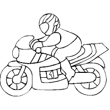 Coloriage de moto à imprimer sur coloriageaimprimer.net. Coloriage De Moto En Ligne Gratuit A Imprimer