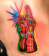 Iron man infinity gauntlet tattoo. I Am Iron Man Oh Snap Boss Tom Fallen Angel Tattoo Facebook