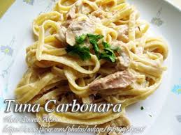 Tuna Carbonara Recipe Panlasang Pinoy Meaty Recipes Recipe Carbonara Recipe Tuna Carbonara Recipe Carbonara