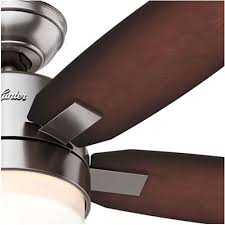 Characteristics 54 hunter fan brushed nickel ceiling fan with light kit and remote control primary category name home & garden:lamps, lighting & ceiling fans:ceiling fans features remote control; Hunter 54 Windemere Brushed Nickel Ceiling Fan With Light Kit And Remote Walmart Com Walmart Com