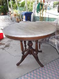 You Are Looking At A Vintage 1950s Kopitiam Marble Table For Sale 3ft In Diameter And S Vintage Kitchen Table Antique Dining Chairs Kitchen Table Settings