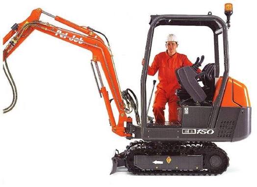 Pel-Job EB150XTV Mini Excavator