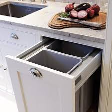 I was once made the choice that i'll have wood kitchen cupboards. Side By Side Pull Out Garbage Bins Design Ideas