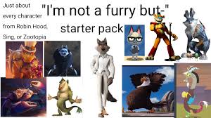 Im so sorry) Im not a furry but- starter pack : rstarterpacks