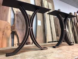 Complete your dining area with a pedestal table base. Ohiowoodlands Dining Table Base Steel Dining Table Legs