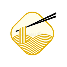 Square logos can help your brand represent a wide variety of characteristics, including strength, reliability, structure and organization. Simple Noodle Logo In Square Stock Vector Illustration Of Breakfast Japanese 169264231