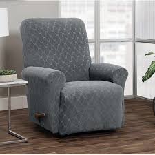 Winston Porter Box Cushion Recliner Slipcover Walmart Com Recliner Slipcover Cushions On Sofa Slipcovers