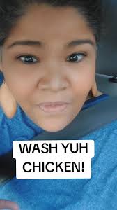 The one thing that unites the Caribbean... We all MUST wash our chicken.  #trinidadandtobago #caribbean #Guyana #barbados #jamaica #Grenada