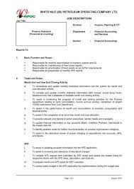 They also have to prepare cost analysis reports for other departments. Account Assistant Financial Accounting Pdf Wnpoc