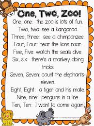 Image Result For Poem For The Number One Zoo Preschool Zoo Lessons Preschool Zoo Theme