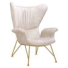 We've collected the best available armchairs in this buying guide. Shrimp Alcantara Beige Armchair Alcantara Gold Base Lunares Store